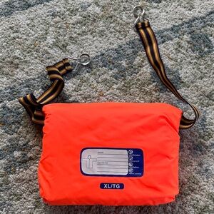 K-Way Orange Packable Rain Jacket Claude size XL